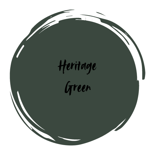 Heritage green paint colour