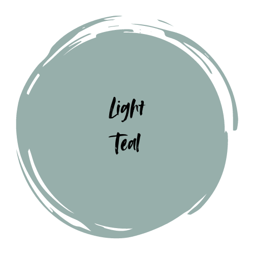 Light teal paint colour